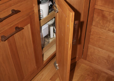 Lazy Susan With Hinged Door